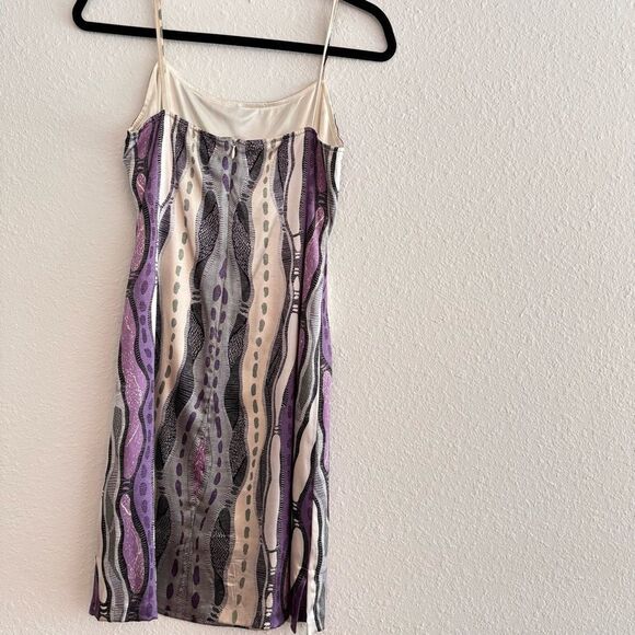 Girlfriend by Silversilk 90’s Silk Dress Vintage Size Small - Picture 2 of 3